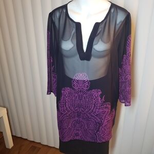 Ann taylor tunic blouse